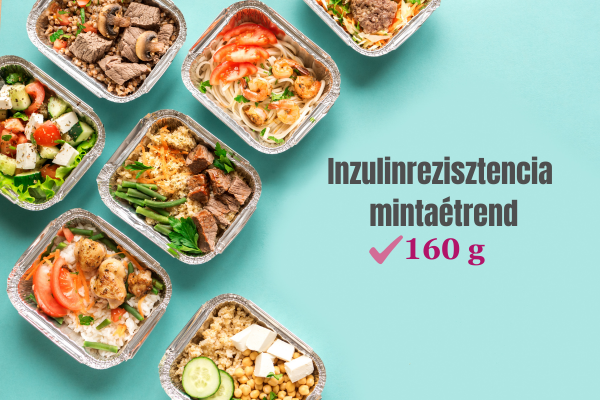 inzulinrezisztencia mintaétrend, 160 g szénhidrát diéta